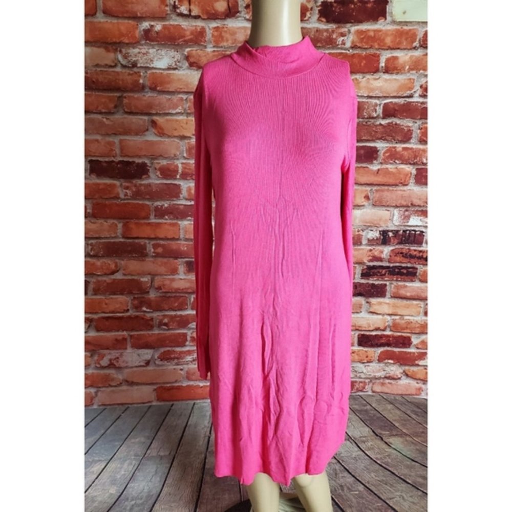 Sanctuary Pink Rayon Dress Med NWT - Picture 2 of 3